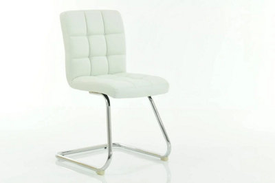 Castro Chair Black Chair Z Shaped White