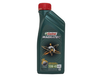 CASTROL 1L Engine Oil 1 Litre Magnatec 10W40 A3/B4 Part Semi Synthetic DA1430