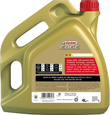 CASTROL 4008177107191 - CASTROL EDGE 5W30 LL VAG BMW 5L