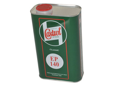 CASTROL EP140 Extreme Pressure API GL4 1L Tin For Steering Boxes & Relays DA6264