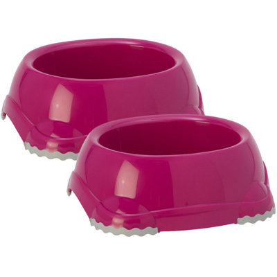 CAT CENTRE Cat Smarty Pink Bowls 0.3L (Set of 2)