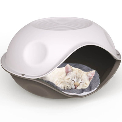 CAT CENTRE Comfortable Pet Duck Basket Style House Grey Price Comparisons | Compare The Build