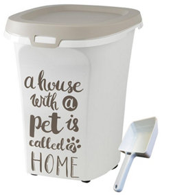 CAT CENTRE Dry Food Storage Pet Biscuits Container 38L