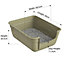 CAT CENTRE Grey Large Cat Litter Tray - High Sided Toilet Box