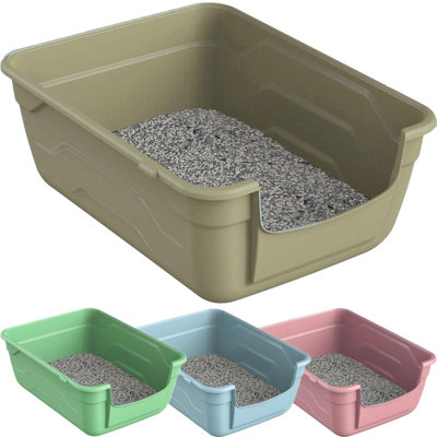 Tall cat litter sales box