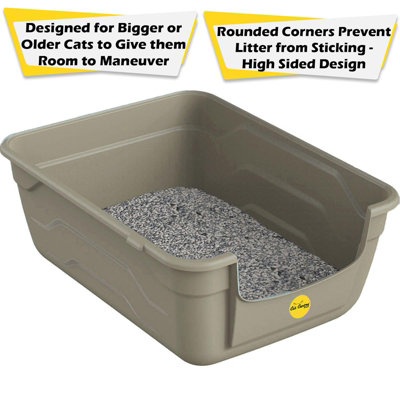 Jumbo cat litter clearance tray