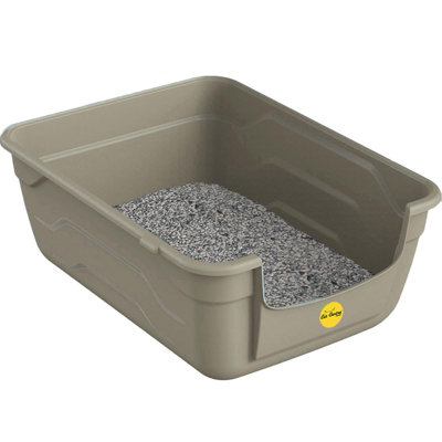 Very large on sale cat litter tray