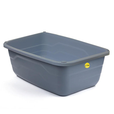 CAT CENTRE Jumbo Cat Litter Tray - Extra Deep Box - Anti-Spillage - 5