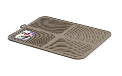 CAT CENTRE Litter Tray Floor BPA Free Mat Grey DIY at B Q