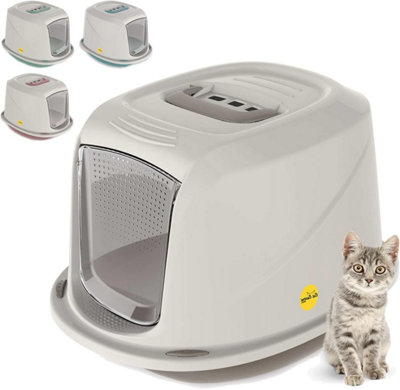 Pets at home hooded litter tray shop