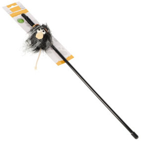 CAT CENTRE MONSTER MIKE Fishing Rod Toy Black