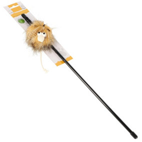 CAT CENTRE MONSTER MIKE Fishing Rod Toy Brown