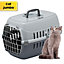 CAT CENTRE Road Runner Pet Carrier Transporter Cage Grey