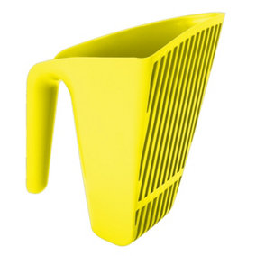 CAT CENTRE Scoop & Sift for Cat Litter Tray in Yellow