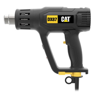 CAT DX87 Heat Gun 2000W, LCD Display, 50-600C Variable Temp, 2 Airflow ...