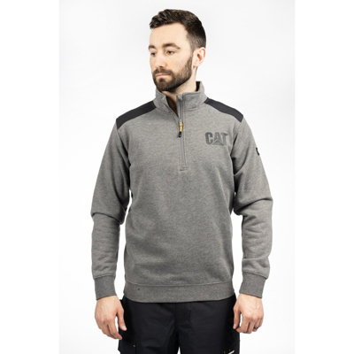 Nylon Schouder Overlays Neu Caterpillar CAT Arbeits Zip Sweatshirt Gr.S (1x) (Neu Und Originalverpackt) In Inwil Für CHF 1/4 Zip Sweater Zonder Capuchon