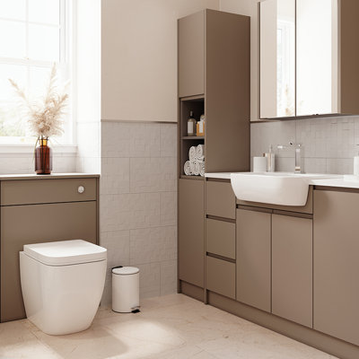 Shop Westport Stone Grey fitted furniture.