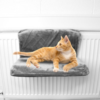 Cat Kitten Hanging Radiator Dog Pet Bed With Fleece Cover