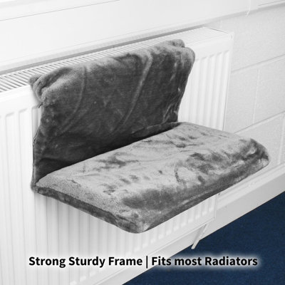 Cat Kitten Hanging Radiator Dog Pet Bed With Fleece Cover - 3