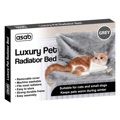 Cat Kitten Hanging Radiator Dog Pet Bed With Fleece Cover - 6