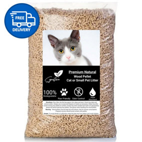 Cat Litter Wood Pellets 15kg by Laeto Your Signature Garden - INCLUDES FREE DELIVERY