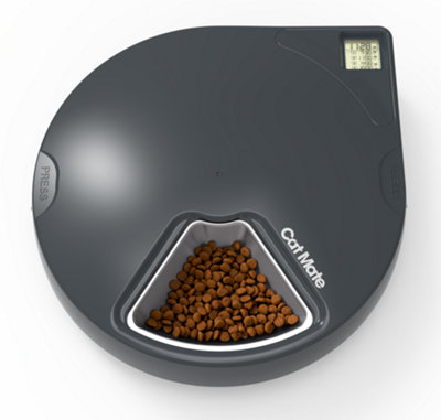 Cat Mate Five Meal Automatic Pet Feeder with Digital Timer and ...