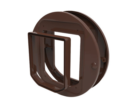 Illustration of Microchip Cat Safe Home Lock System With Remote