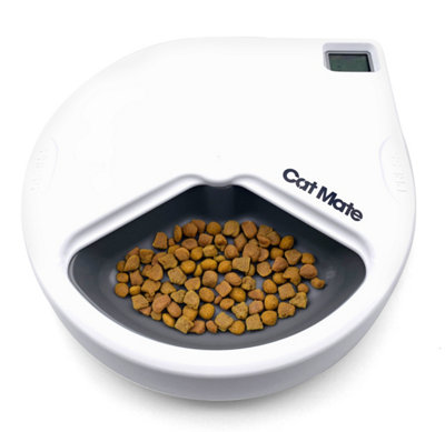 Timed cat feeder discount