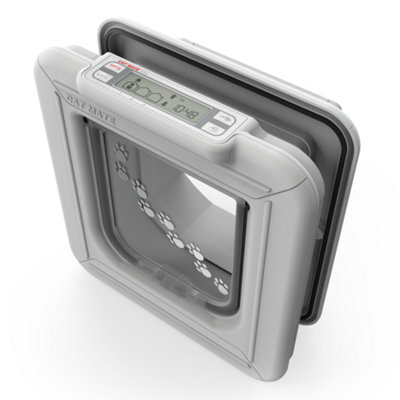 Dark grey best sale cat flap