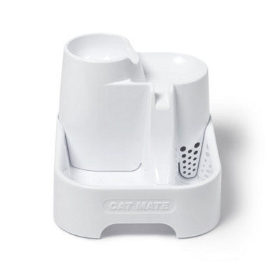 Cat Mate White Three level Pet Fountain (335)