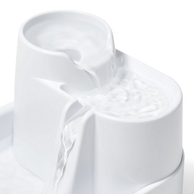 Cat Mate White Three level Pet Fountain (335)