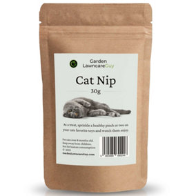 Cat Nip for Cats - Resealable Sachet for Sprinkling or Stuffing Toys - Irresistible Treat Catnip for Indoor or Outdoor Cats