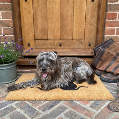 Cat Silhouette Indoor & Outdoor Coir Doormat - 3