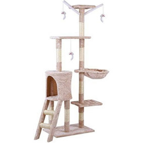 Cat Tree Activity Centre Climbing Tower Multilevel Scratching Post Kitten Large
