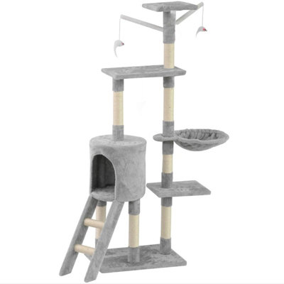 Cat Tree Scratching Climbing Post ladder Sleeping Jumping Pet