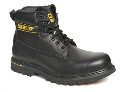 Caterpillar 7040/6 Holton Black Safety Boot Size 6