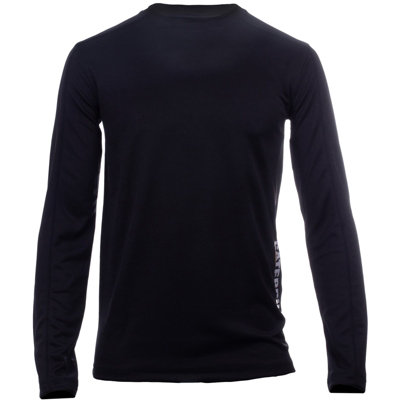 Caterpillar - Coolmax Long Sleeve Tee - Black - Tee Shirt - M