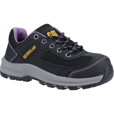 Caterpillar Elmore Work Shoe Black/Lilac