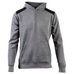 Caterpillar - Essentials Hooded Sweatshirt - Grey - Large