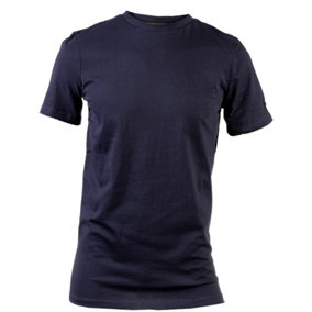 Caterpillar - Essentials Short-sleeve T-shirt - Blue - Tee Shirt - M