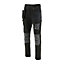 Caterpillar - Essentials Stretch Knee Pocket - Black - Trousers - 30" L - 36" W