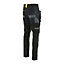 Caterpillar - Essentials Stretch Knee Pocket - Black - Trousers - 30" L - 38" W