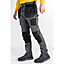 Caterpillar - Essentials Stretch Knee Pocket - Grey - Trousers - 30" L - 34" W