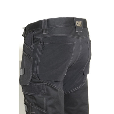 Caterpillar - Floor Layer Flex Trouser - Black - Trousers - 34