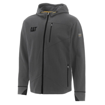 Caterpillar H2O Full Zip Work Hoodie Grey - M