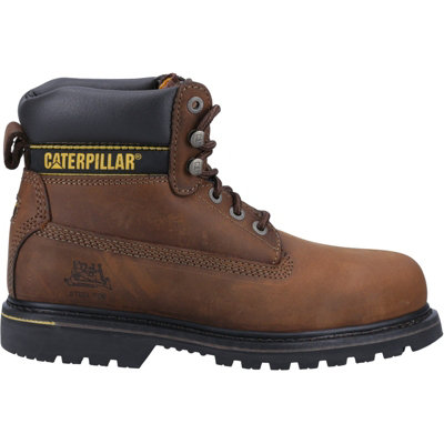 Caterpillar Holton Safety Work Boots Brown (Sizes 6-15)