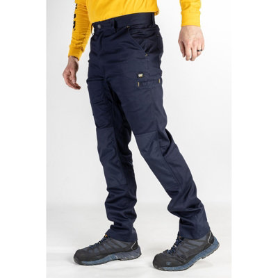 Caterpillar - Machine Trousers - Blue - Trousers - 30" L - 36" W