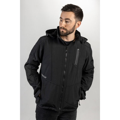 Caterpillar - Mercury Soft Shell Jacket - Black - Jacket - XL