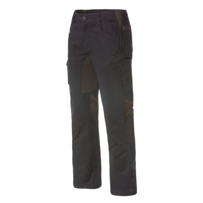 Caterpillar - Operator Flex Trouser - Blue - Trousers - 32" L - 36" W