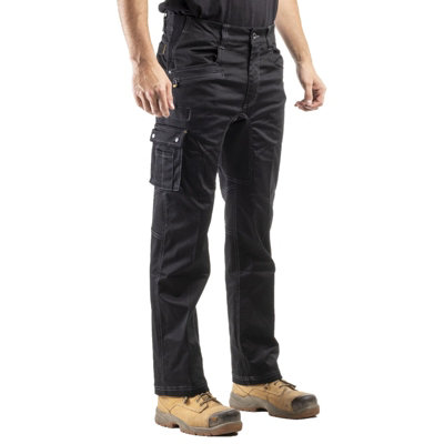 Caterpillar - Operator FX Trouser - Black - Trousers - 30" L - 36" W